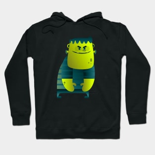 Cute Frankenstein illustration Hoodie